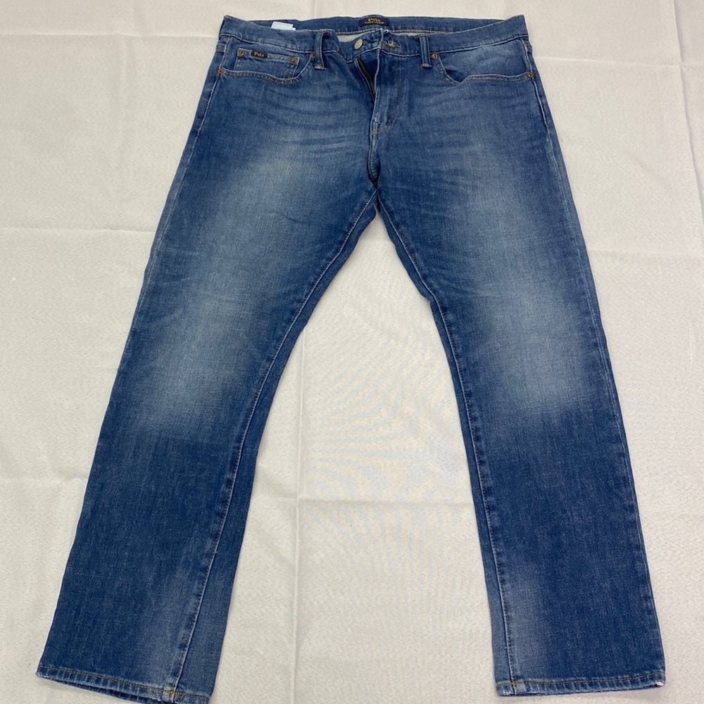 Size 36x30 Polo jeans. Varick Slim